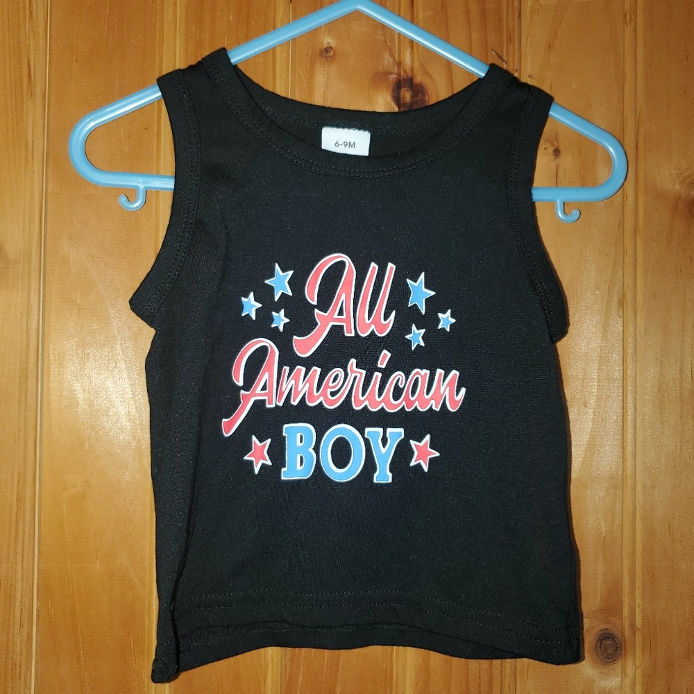 Baby Boy's 4TH of July Tank & Shorts Set